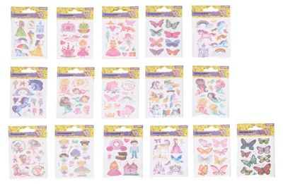 Produktbild von Tattoo-Aufkleber – Mischung 7,5 x 11 cm