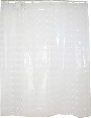 Produktbild von Famanu Duschvorhang 3D Design - Transparent, 180 x 200 cm