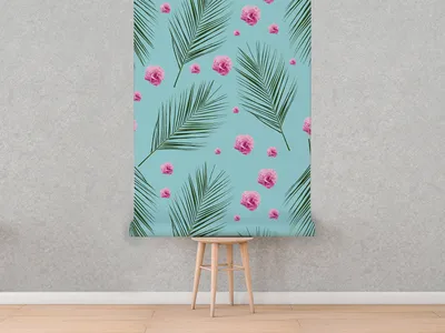 Produktbild von Coloray Fototapete 104x70 cm Latextapete Magicstick - Hawaii-Blumen
