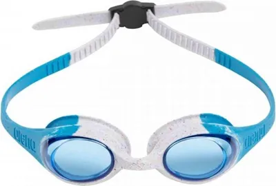 Produktbild von Arena Spider Kids, Unisex, Universalgröße, Grau, Hellblau, Silikon, Blau, Polycarbonat