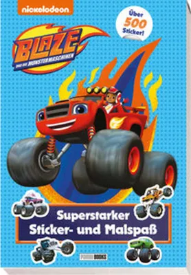 Image de Blaze und die Monstermaschinen: Superstarker Sticker- und Malspaß