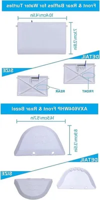 Reparaturset für Poolreiniger Pod Swing Ersatz für Navigator und Ultra Vac, einschließlich Teile und Zubehör