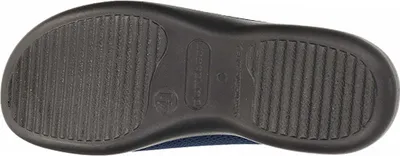 Produktbild von Fly Flot Herren Hausschuh Pantoffel luftig Mesh gepolsterte Decksohle, Größe:46 EU, Farbe:Blau