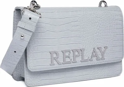 Immagine prodotto di REPLAY borsa a tracolla borsa da sera Crossbody Bag Cement Grey grigio chiaro