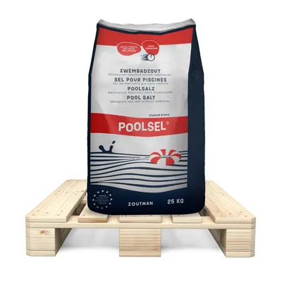 Produktbild von POOLSEL® Schwimmbadsalz 1000 kg (40x25 kg) Poolsalz