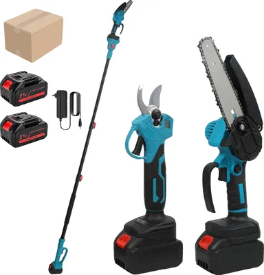 Immagine prodotto di Tosasiepi, asta telescopica, motore brushless, 2 BATTERIE