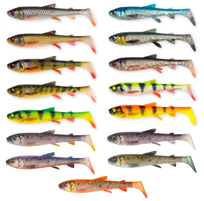 Produktbild von Savage Gear 3D Whitefish Shad 2 pcs Blue Silver 17,5 cm 42 g Gummiköder