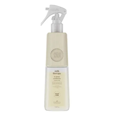 Zdjęcie produktu dla Nishlady | Fragrances Odżywka - Milk Therapy - 386ml - Ochrona przed wilgocią - Łatwe rozczesywanie - Odżywka w sprayu