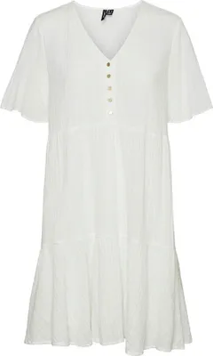 Produktbild von Vero Moda Satina Kurzes Kurzarmkleid Weiß XS Frau Weiß XS