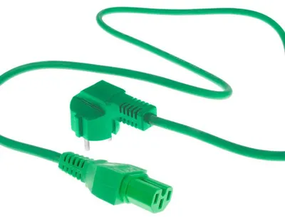 Obrázok produktu pre ACT AK5319, 2 m, CEE7/7, C15 zviazané, 250 V, 10 A