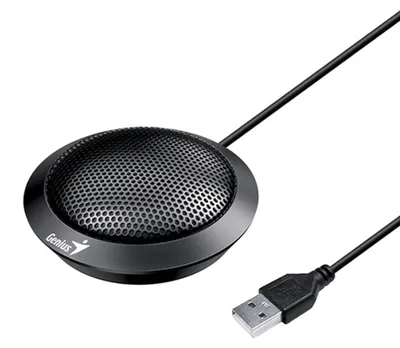 Zdjęcie produktu dla GENIUS Konferencinis mikrofonas Genius MIC-100U, juoda, USB