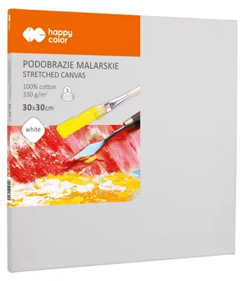 Immagine prodotto di Happy Color Podobrazie malarskie bawełniane 30 x 30 cm 330 g/m²