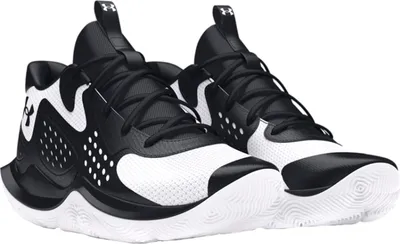 Produktbild von Under Armour UA JET 23 Basketballschuhe Unisex 3026634 006 schwarz/weiß, Schuhgröße:49.5 EU
