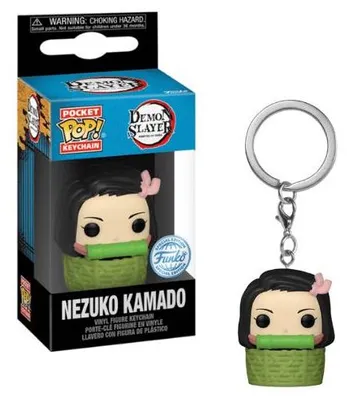 Productafbeelding van Demon Slayer - Nezuko Kamado - Sleutelhanger Funko Pocket POP!