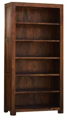 Immagine prodotto di MASSIVMOEBEL24 | scaffale in legno di Sheesham / palissandro 100x40x200 miele laccato METRO LIFE #104