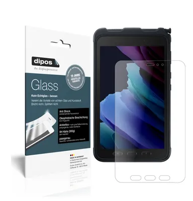 Obrázek produktu pro 2x ochranná fólie pro Samsung Galaxy Tab Active 3 matná - anti-shock 9H fólie dipos Glass plastové sklo