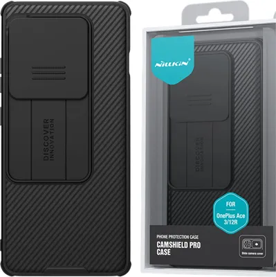 Produktbild von NiLLKiN CamShield Pro Case til OnePlus 12R / Ace 3 Sort