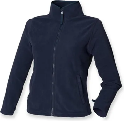 Produktbild von Henbury H851 | Ladies Microfleece Jacket / Damen Fleece Jacke - Farbe: Navy - Größe: L