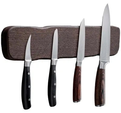 Produktbild von Messerleiste La Madera magnetisch Eiche I 42cm lang