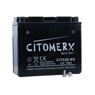 Immagine prodotto di Batteria al gel CIT YTX20, 12 V 18 Ah, terminale positivo a sinistra, DIN 82001