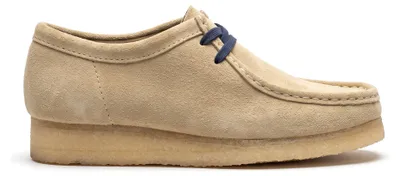 Imagen del producto de Clarks Originals Wallabee zapatos de ante con suela de crepé Maple marrón mujer