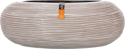 Produktbild von Capi Europe Schale rund Rib Anthracite & Ivory - 33x11 - Elfenbein