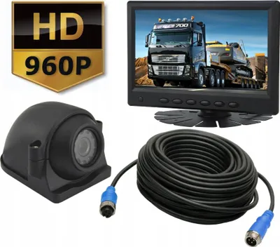 Produktbild von AHD-Seitenkamera 1080P + 7''-Monitor-Kit