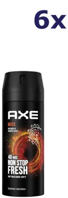 Produktbild von Axe Deodorant Spray Moschus, 6er Pack mit je 150 ml