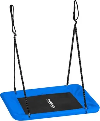 Obrázek produktu pro Neo-Sport NS-105 Houpačka hnízdo obdélníková Swingo 110 × 70 cm, modrá
