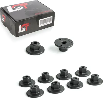 Produktbild von 10x Seitenschweller Schwellerverkleidung Befestigung Clips für Renault Mercedes