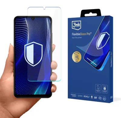 Immagine prodotto di 3mk FlexibleGlass Pro Redmi A5 4G (171mm) Vetro Ibrido Infrangibile Trasparente