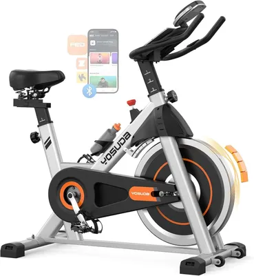 Immagine prodotto di Cyclette magnetica - Ergometro - Bicicletta da indoor - Bicicletta fitness - Bicicletta da allenamento