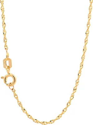 Produktbild von Goldkette Singapurkette Halskette Breite 1,6 mm 45 cm 333-8 Karat Gold