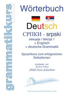 Obrázok produktu pre Deutsch Serbisch Lektion 1