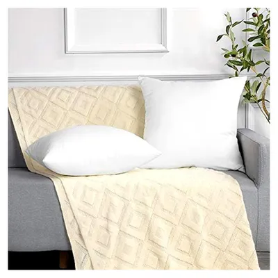Produktbild von 4er Set Kissenfüllung 45 x 45 cm Zierkissen Innenkissen Füllkissen Kopfkissen Sofakissen Dekokissen für Wohnzimmer Schlafzimmer Sofa Bett Couch Outdoor Draußen