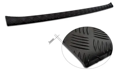 Image de Bande de protection renforcée pour le bord du coffre Mercedes Sprinter 2018- (aluminium, noir)
