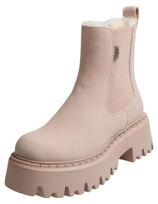 Produktbild von Buffalo Damen Elegante Stiefelette Aspen Chelsea Warm PD00018599 Rosa