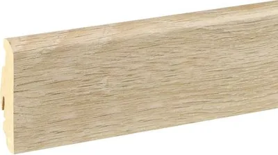 Obrázok produktu pre Podlahová lišta MDF dub šampaň 19 x 58 x 2400 mm