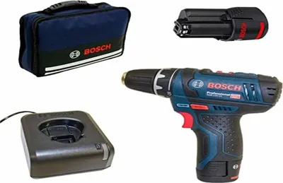 Immagine prodotto di Trapano a batteria Bosch GSR 12V-15 / 2x 2,0 Ah batteria + caricabatterie in softbag - 060186810F