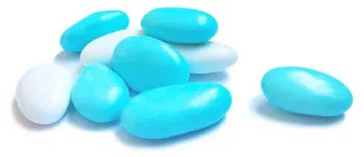 Zdjęcie produktu dla Babysweeties, migdały, kolor niebiesko-biały - 900 gram