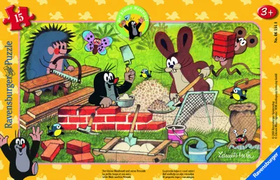 Image de Ravensburger La petite taupe et ses amis puzzle, 15 pièces