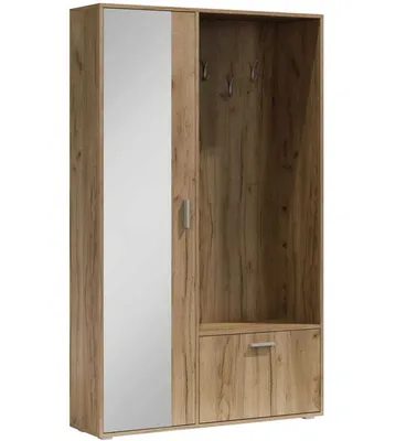 Produktbild von Garderobe mit Spiegel und Schuhschrank BIS in Kraft Gold