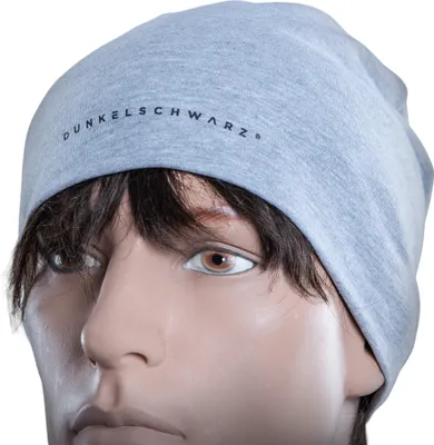 Produktbild von Dunkelschwarz Haube LOGOMINI grey