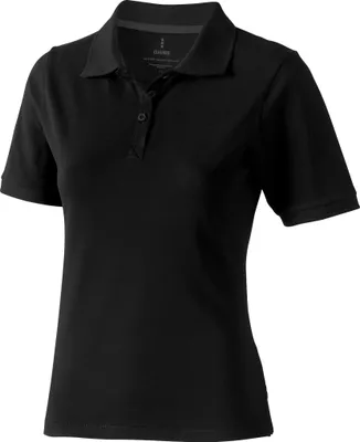 Produktbild von Elevate Calgary Kurzarm Damen Polo PF1817 (L) (Schwarz)