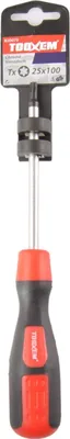 Produktbild von TOOXEM Schraubendreher TX 25 - 6x100mm - Profi Schraubenzieher Innensechskant
