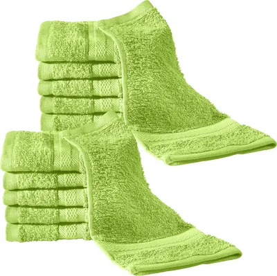 Produktbild von REDBEST Seiftuch Chicago" 12er-Pack apfelgrün 30x30 cm"