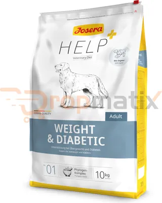 Produktbild von Josera Help Weight & Diabetic, Adult, jede Rasse, 10 kg