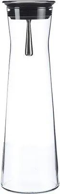 Immagine prodotto di Caraffa Bohemia Cristal Simax con beccuccio in acciaio inox da 1,1 litri