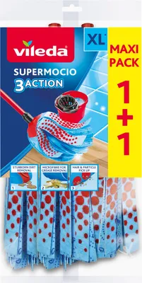 Immagine prodotto di Ricarica Vileda SuperMocio 3 Action, confezione da 2 pezzi