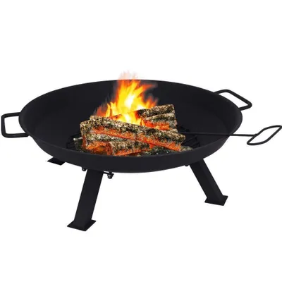 Produktbild von Ambiance Außenkamin, Metall, 22x56 cm, schwarz